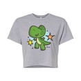 thumbnail image 1 of Toy Story 4 - Rex - Juniors Cropped Cotton Blend T-Shirt, 1 of 5