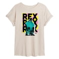 thumbnail image 1 of Toy Story 4 - Rex - Juniors Ideal Flowy Muscle T-Shirt, 1 of 5