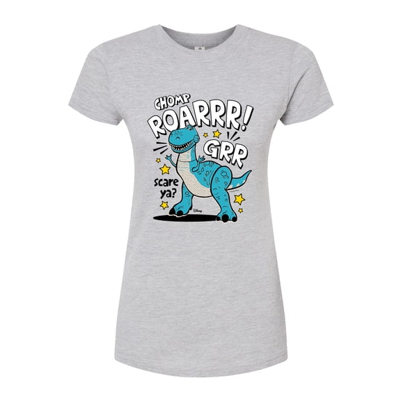Toy Story 4 - Rex Scare Ya - Juniors Fitted Graphic T-Shirt