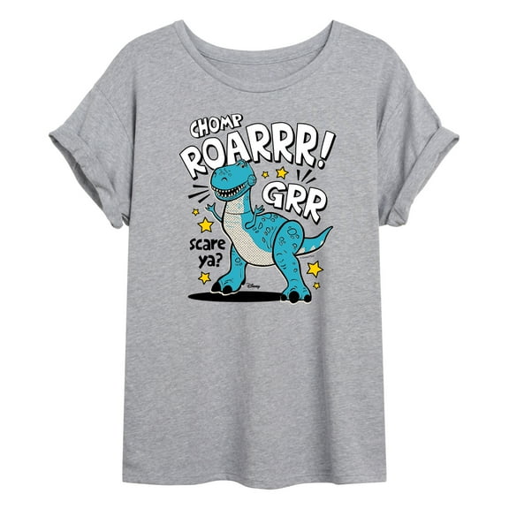 Toy Story 4 - Rex Scare Ya - Juniors Ideal Flowy Muscle T-Shirt