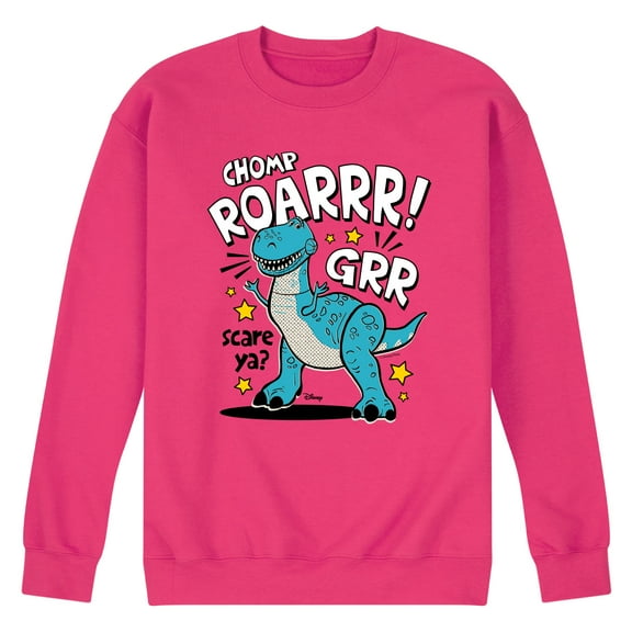 Toy Story 4 - Rex Scare Ya - Men's Crew Neck Fleece Pullover