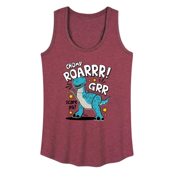 Toy Story 4 - Rex Scare Ya - Women's Racerback Tank Top