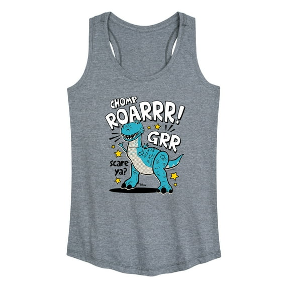 Toy Story 4 - Rex Scare Ya - Women's Racerback Tank Top