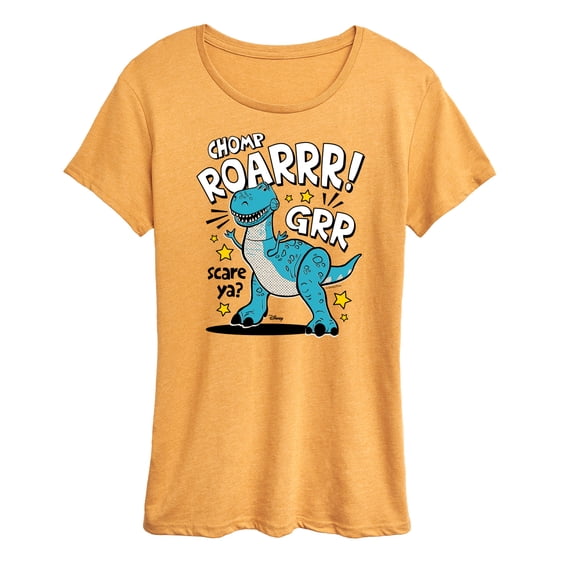 Toy Story 4 - Rex Scare Ya - Women's Short Sleeve Graphic T-Shirt