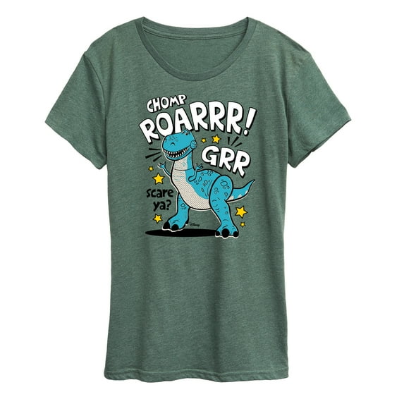 Toy Story 4 - Rex Scare Ya - Women's Short Sleeve Graphic T-Shirt