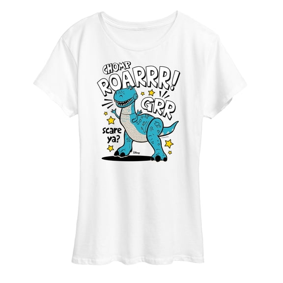 Toy Story 4 - Rex Scare Ya - Women's Short Sleeve Graphic T-Shirt