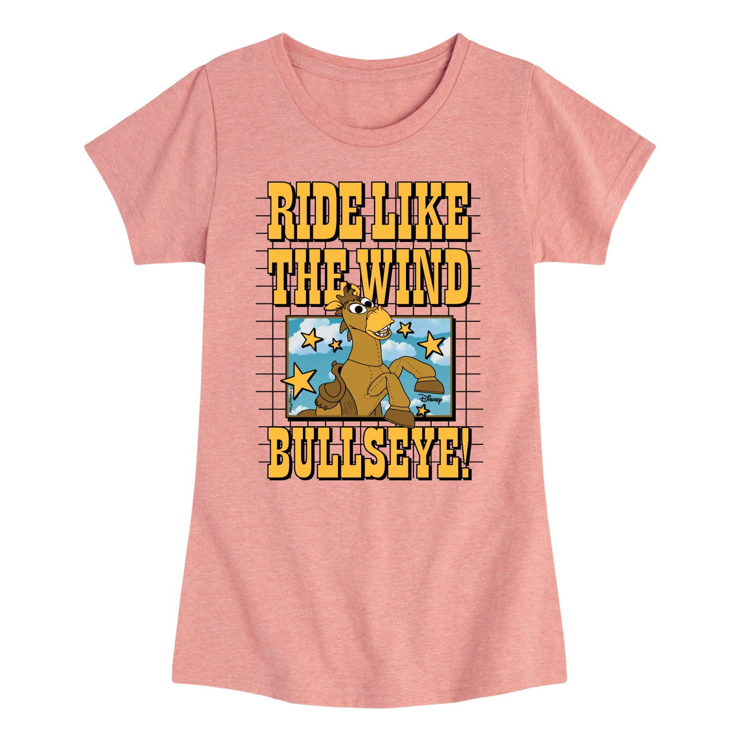 Toy Story 4 Ride Like The Wind Toddler & Youth Girls Short Sleeve