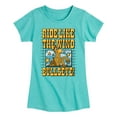thumbnail image 1 of Toy Story 4 - Ride Like The Wind - Toddler & Youth Girls Short Sleeve Graphic T-Shirt, 1 of 5