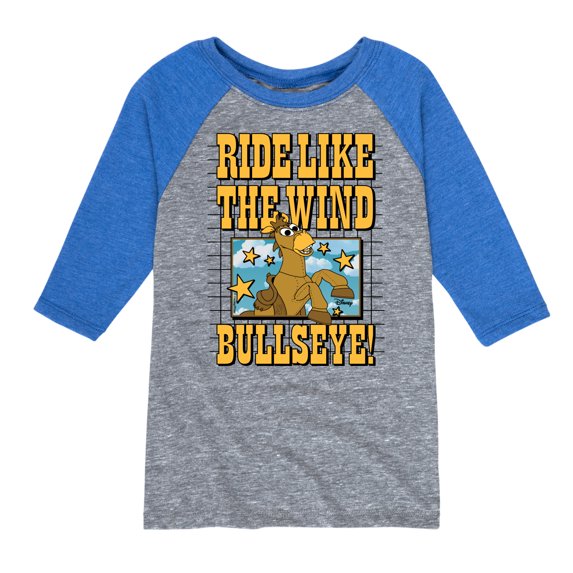 Toy Story 4 - Ride Like The Wind - Toddler & Youth Raglan Graphic T-Shirt