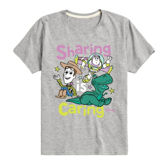 Toy Story 4 - Sharing Is Caring - Toddler & Youth Short Sleeve Graphic T-Shirt