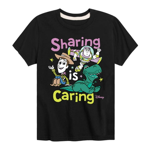 Toy Story 4 - Sharing Is Caring - Toddler & Youth Short Sleeve Graphic T-Shirt