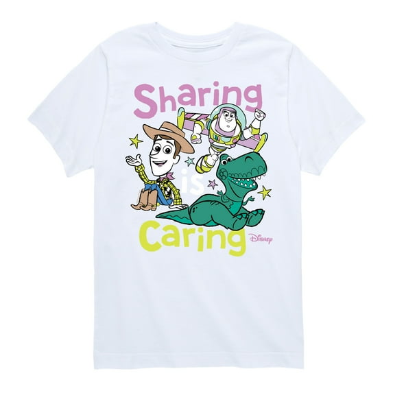Toy Story 4 - Sharing Is Caring - Toddler & Youth Short Sleeve Graphic T-Shirt