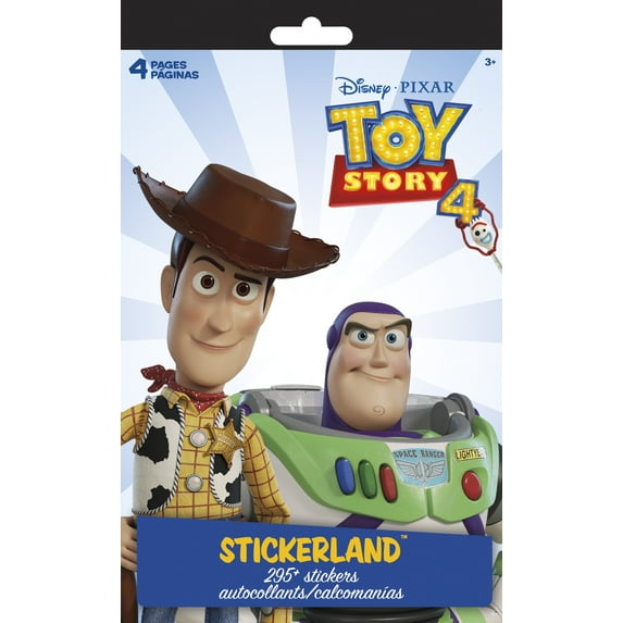 Toy Story 4 Stickerland Pad - 4 pages