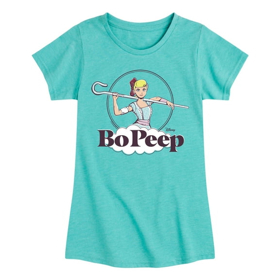 Toy Story 4 - Sunny Side Up Bo Peep - Toddler & Youth Girls Short Sleeve Graphic T-Shirt