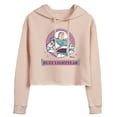 thumbnail image 1 of Toy Story 4 - Sunny Side Up Buzz - Juniors Cropped Pullover Hoodie, 1 of 5