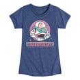 thumbnail image 1 of Toy Story 4 - Sunny Side Up Buzz - Toddler & Youth Girls Short Sleeve Graphic T-Shirt, 1 of 5