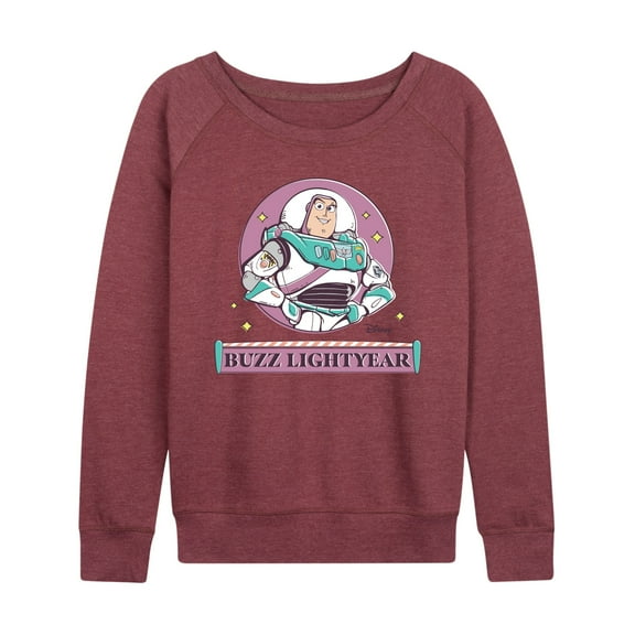 Toy Story 4 - Sunny Side Up Buzz - Women's Lightweight French Terry Long Sleeve Shirt