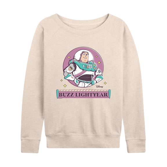 Toy Story 4 - Sunny Side Up Buzz - Women's Lightweight French Terry Long Sleeve Shirt