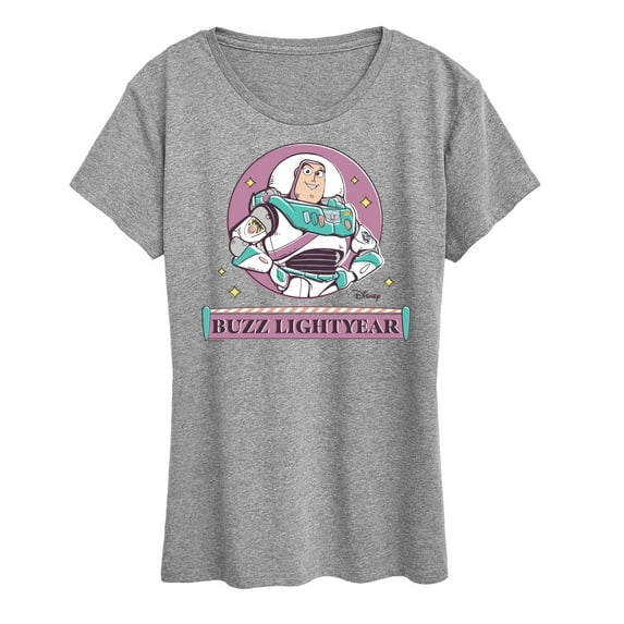 Toy Story 4 - Sunny Side Up Buzz - Women's Short Sleeve Graphic T-Shirt