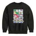 thumbnail image 1 of Toy Story 4 - Sunny Side Up Grid - Toddler & Youth Crewneck Fleece Sweatshirt, 1 of 5