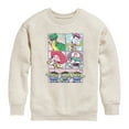 thumbnail image 1 of Toy Story 4 - Sunny Side Up Grid - Toddler & Youth Crewneck Fleece Sweatshirt, 1 of 5
