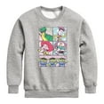 thumbnail image 1 of Toy Story 4 - Sunny Side Up Grid - Toddler & Youth Crewneck Fleece Sweatshirt, 1 of 5