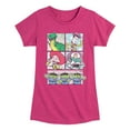 thumbnail image 1 of Toy Story 4 - Sunny Side Up Grid - Toddler & Youth Girls Short Sleeve Graphic T-Shirt, 1 of 5