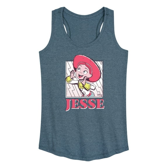 Toy Story 4 - Sunny Side Up Jesse - Women's Racerback Tank Top