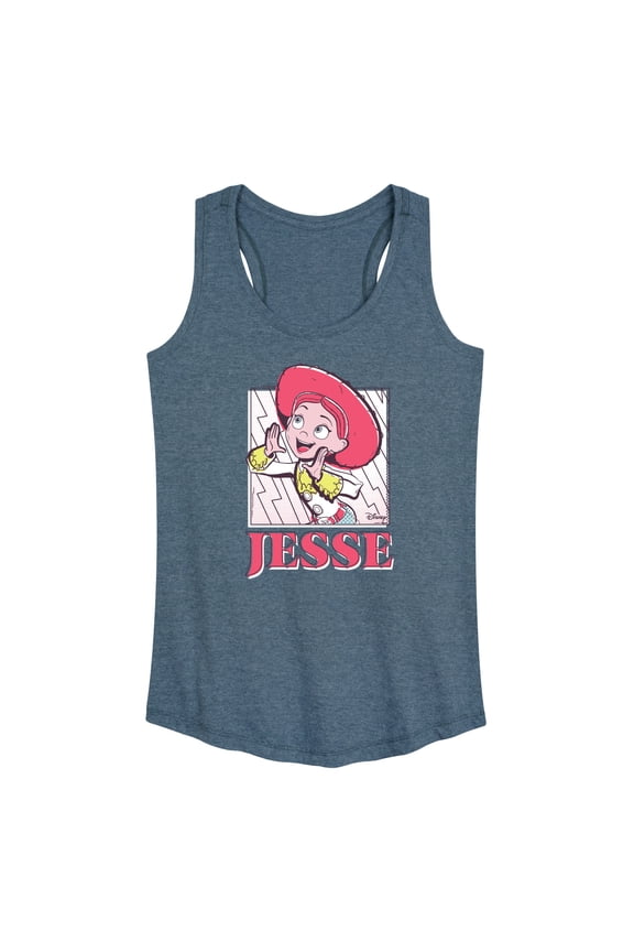 Toy Story 4 - Sunny Side Up Jesse - Women's Racerback Tank Top