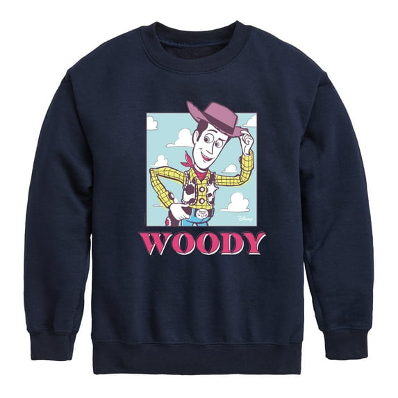 Toy Story 4 - Sunny Side Up Woody - Toddler & Youth Crewneck Fleece Sweatshirt