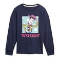 thumbnail image 1 of Toy Story 4 - Sunny Side Up Woody - Toddler & Youth Long Sleeve Graphic T-Shirt, 1 of 5