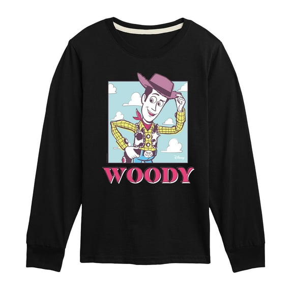 Toy Story 4 - Sunny Side Up Woody - Toddler & Youth Long Sleeve Graphic T-Shirt