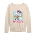 thumbnail image 1 of Toy Story 4 - Sunny Side Up Woody - Women's Lightweight French Terry Long Sleeve Shirt, 1 of 5
