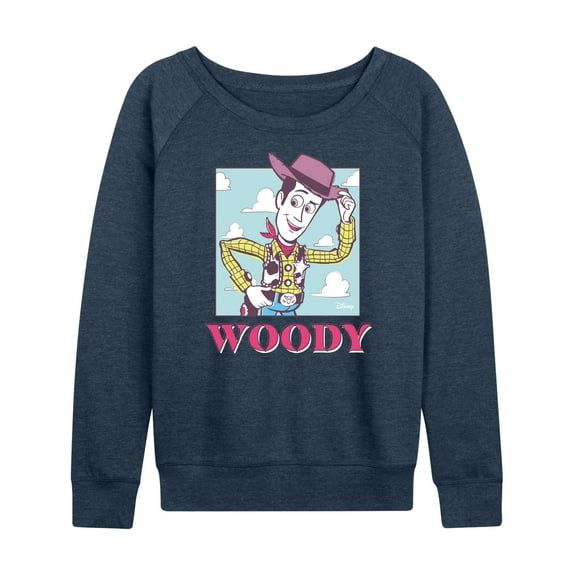 Toy Story 4 - Sunny Side Up Woody - Women's Lightweight French Terry Long Sleeve Shirt