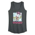thumbnail image 1 of Toy Story 4 - Sunny Side Up Woody - Women's Racerback Tank Top, 1 of 5