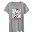 thumbnail image 1 of Toy Story 4 - Sunny Side Up Woody - Women's Short Sleeve Graphic T-Shirt, 1 of 5