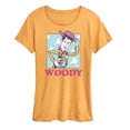 thumbnail image 1 of Toy Story 4 - Sunny Side Up Woody - Women's Short Sleeve Graphic T-Shirt, 1 of 6
