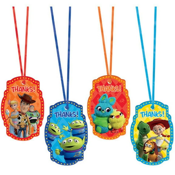 Amscan Toy Story 4 Thank You Gift Tags (8ct)