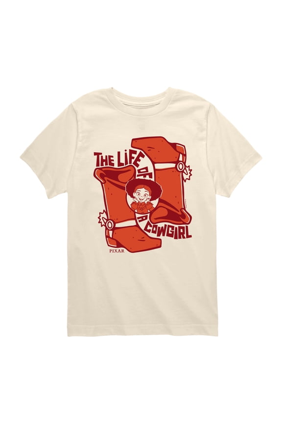 Toy Story 4 - The Life of a Cowgirl Jessie - Youth Boys Short Sleeve Graphic T-Shirt