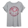 thumbnail image 1 of Toy Story 4 - Today Is Gonna Be A Good Day Forky - Juniors Ideal Flowy Muscle T-Shirt, 1 of 5