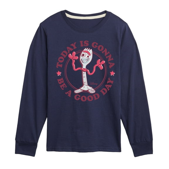 Toy Story 4 - Today Is Gonna Be A Good Day Forky - Toddler & Youth Long Sleeve Graphic T-Shirt