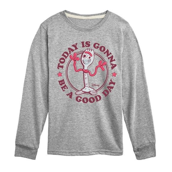 Toy Story 4 - Today Is Gonna Be A Good Day Forky - Toddler & Youth Long Sleeve Graphic T-Shirt