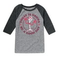 thumbnail image 1 of Toy Story 4 - Today Is Gonna Be A Good Day Forky - Toddler & Youth Raglan Graphic T-Shirt, 1 of 4