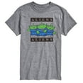 thumbnail image 1 of Toy Story 4 - Type Block Aliens - Men's Short Sleeve Graphic T-Shirt, 1 of 5