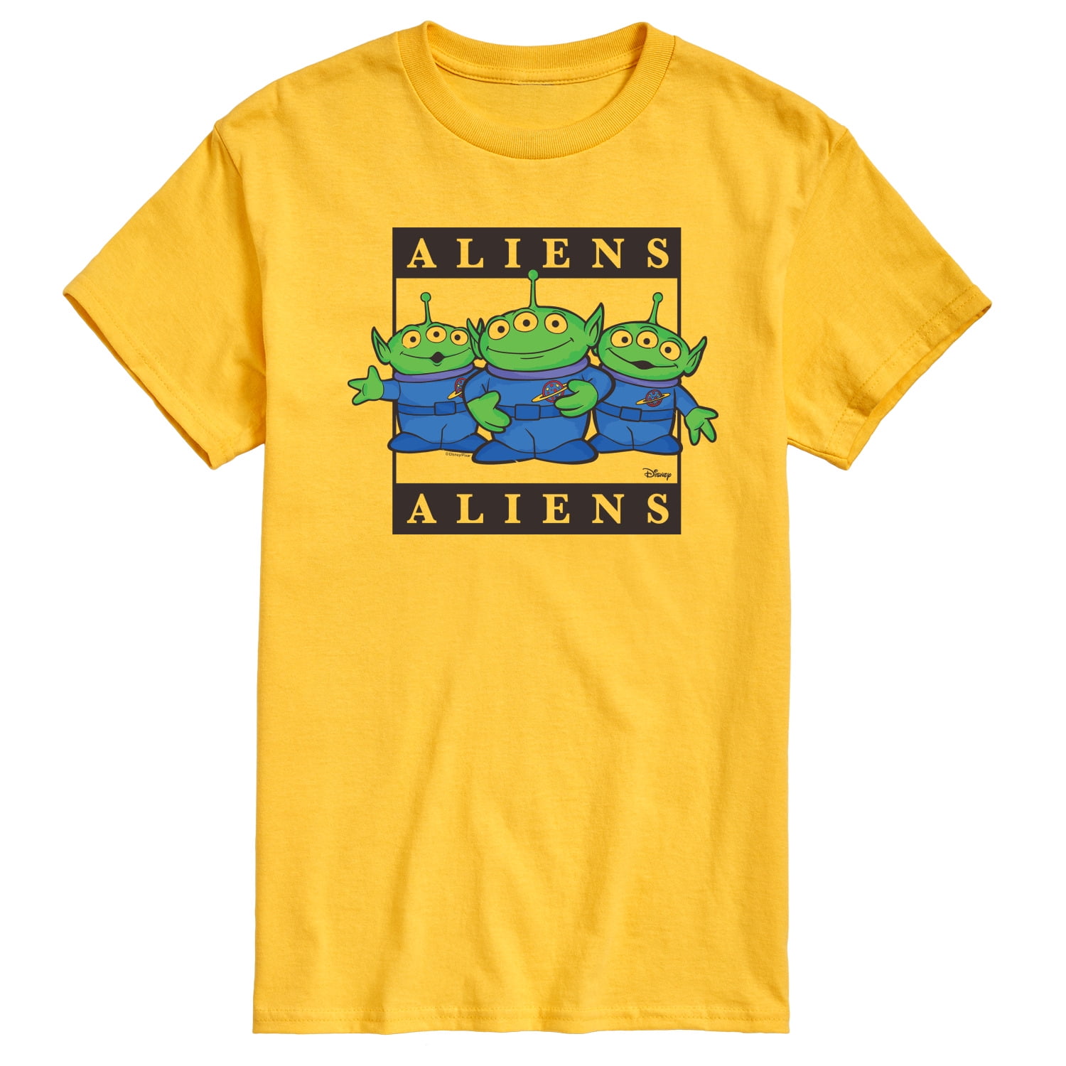Toy Story 4 - Type Block Aliens - Men's Short Sleeve Graphic T
