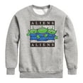 thumbnail image 1 of Toy Story 4 - Type Block Aliens - Toddler & Youth Crewneck Fleece Sweatshirt, 1 of 5