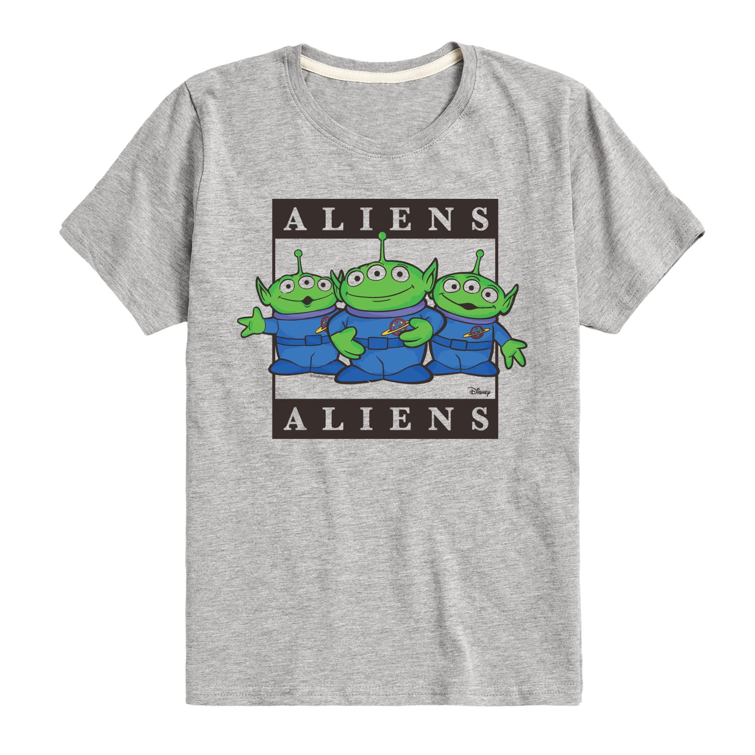 Toy Story 4 - Type Block Aliens - Toddler & Youth Short Sleeve Graphic ...
