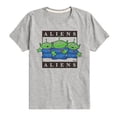 thumbnail image 1 of Toy Story 4 - Type Block Aliens - Toddler & Youth Short Sleeve Graphic T-Shirt, 1 of 5