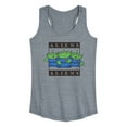 thumbnail image 1 of Toy Story 4 - Type Block Aliens - Women's Racerback Tank Top, 1 of 5