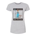 thumbnail image 1 of Toy Story 4 - Type Block Bo Peep - Juniors Fitted Graphic T-Shirt, 1 of 5